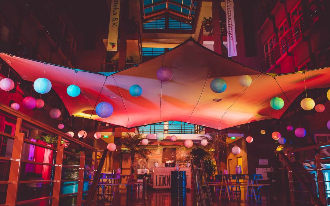 Stretchtenten Personeelsfeest Klaverblad Verzekeringen