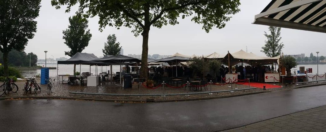 Stretchtenten Rotterdam restaurant Borgo ‘d Aneto