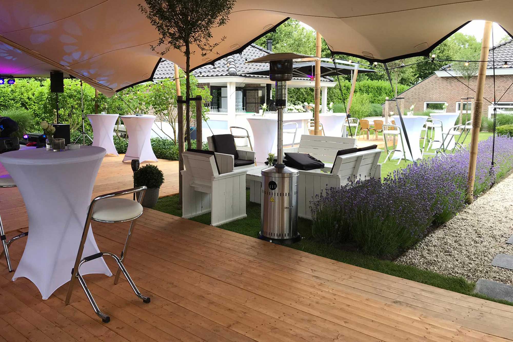 Vlondervloer bij Tent4Rent